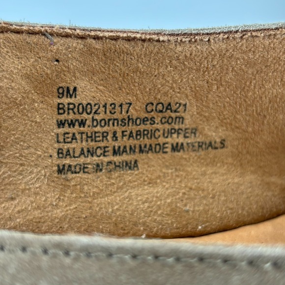 Born Shilo Women's US 9M Taupe Suede Slingback Casual Comfort Espadrille Flats - Picture 16 of 16